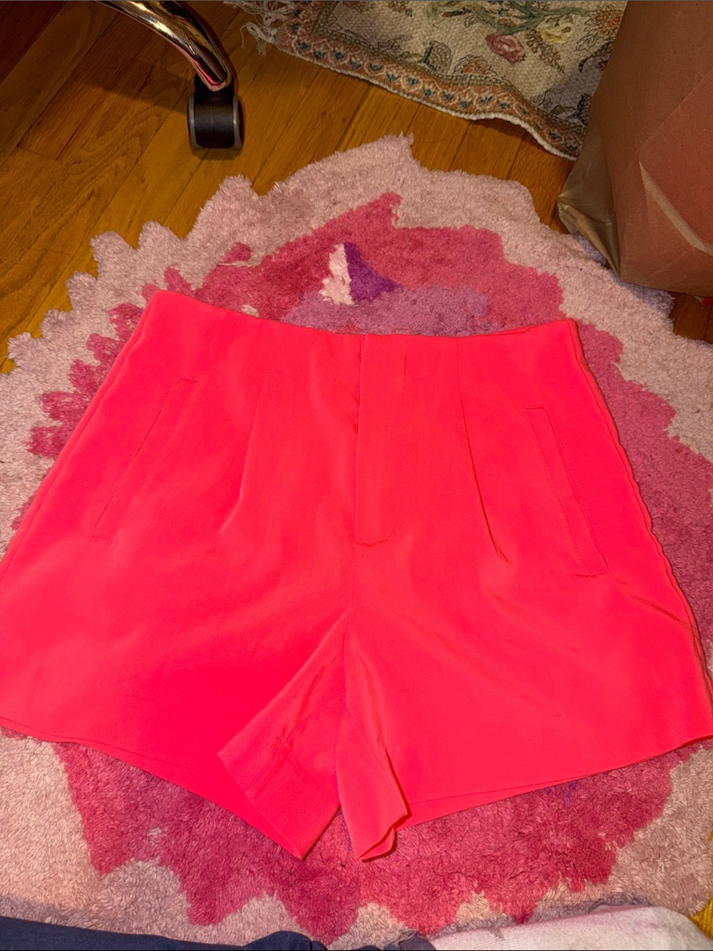 a new day High-Waist Coral Pink Tailored Shorts